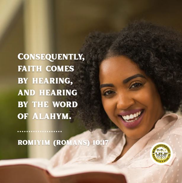 Romiyim (Romans) 10:17