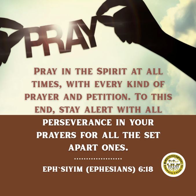 Eph`siyim (Ephesians) 6:18