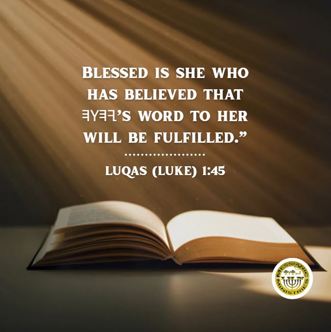 Luqas (Luke) 1:45