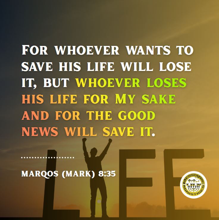 Marqos (Mark) 8:35