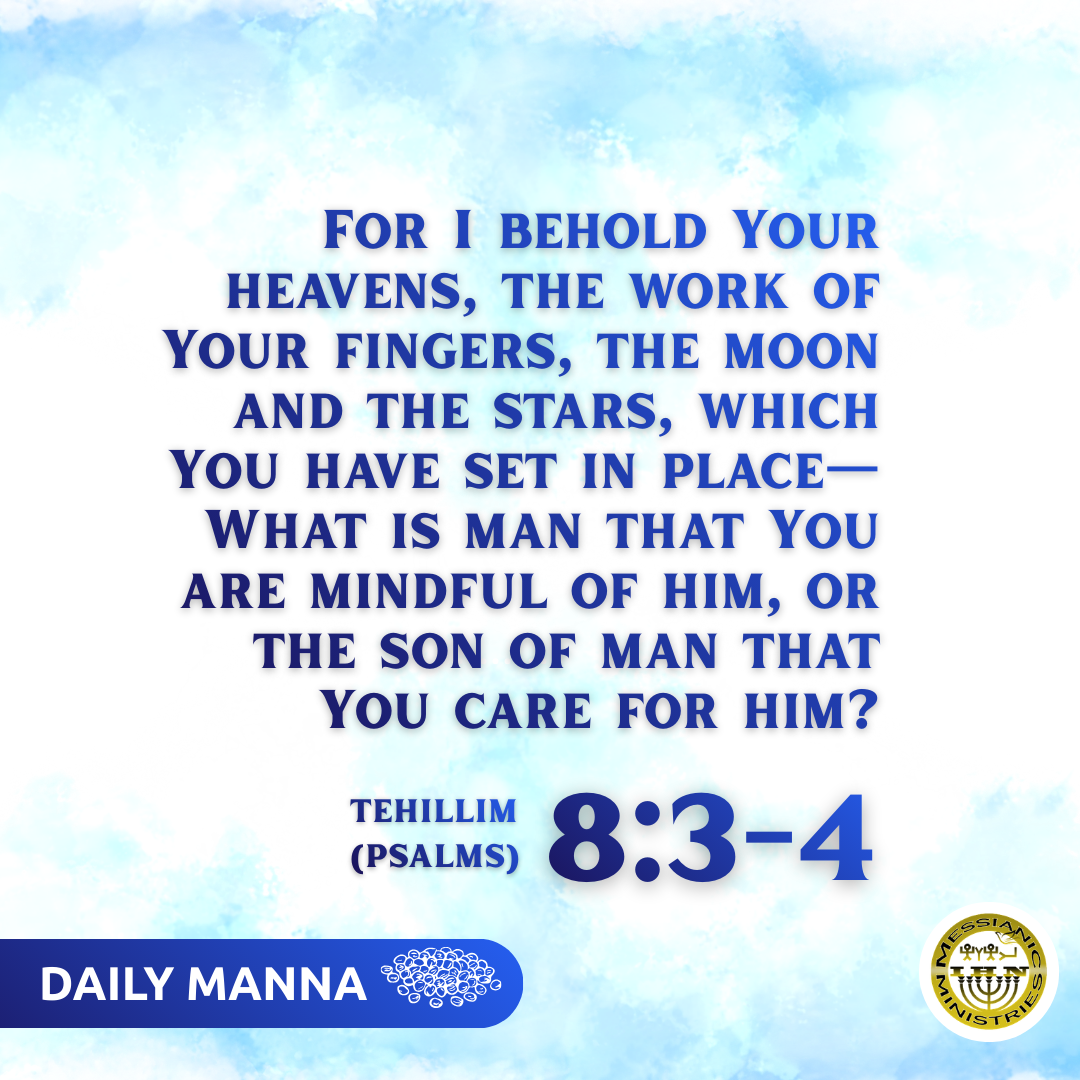 Tehillim (Psalms) 8:3-4