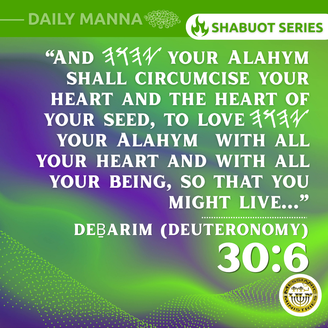 Deḇarim (Deuteronomy) 30:6