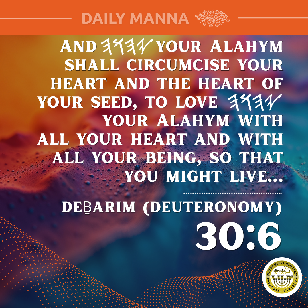 Deḇarim (Deuteronomy) 30:6