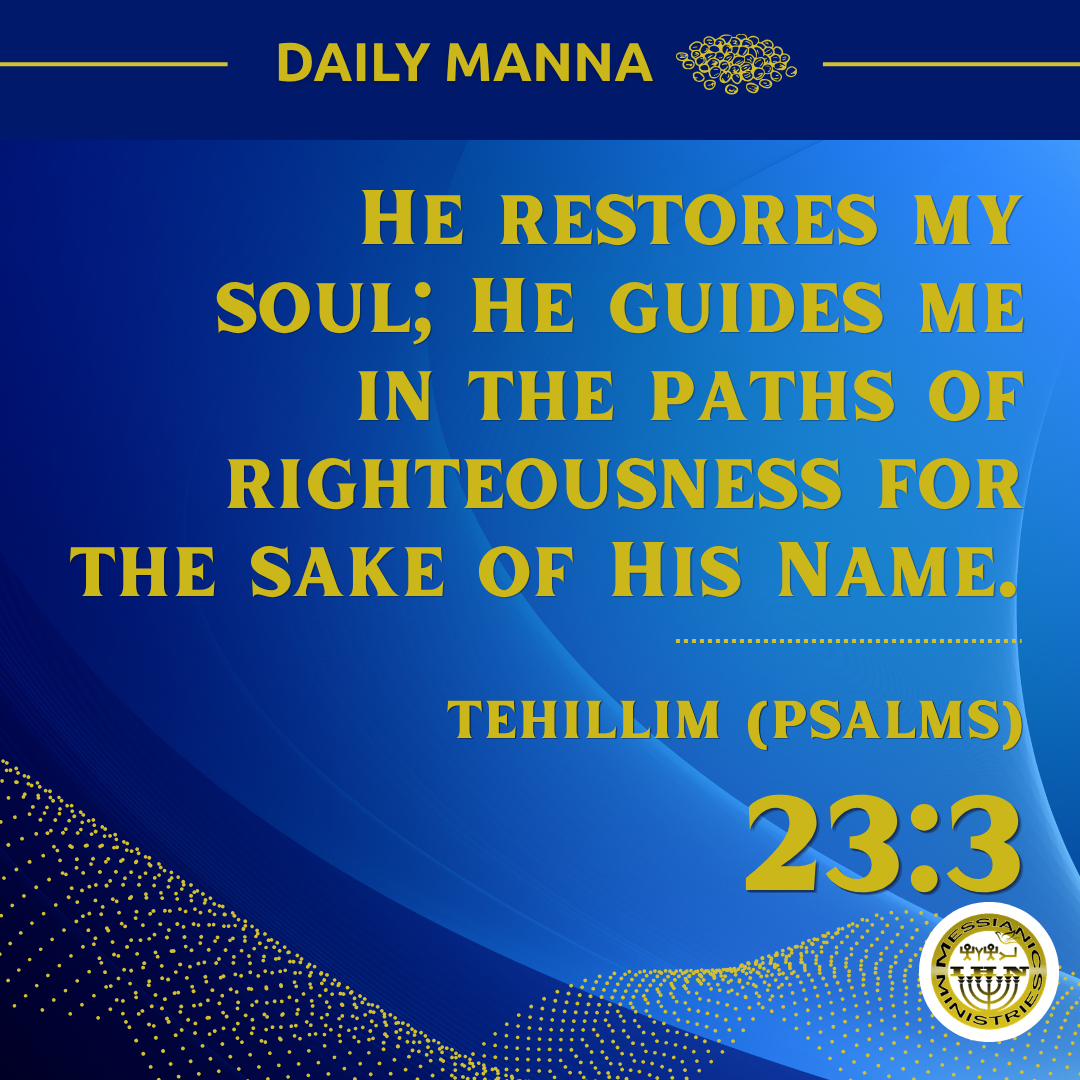 Tehillim (Psalms) 23:3